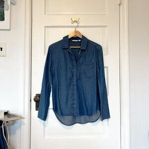 & Other Stories Blue Button Down Shirt